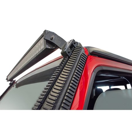 Dv8 Offroad 18 JEEP JL GLADIATOR PICATINNY RAIL A PILLAR LIGHT MOUNT D-JL-190052-PIL